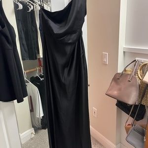 Dylan Satin Charmeuse Maxi Dress